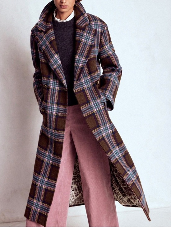 Boden Jackets & Blazers - Boden Brown Cocoon Wool Coat Size 2 NWT